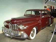 1948 Lincoln Continental coupe