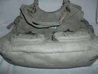 Guess Janie Large Tote Shoulder Bag Shopper Satchel Handbag Sage Green 