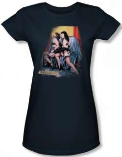   Ladies Men SIZE Betty Page Notorious Leather Vintage Fade t shirt tee