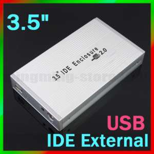 USB 2.0 IDE HDD Hard Drive enclosure Case #804  