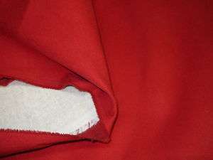 RED~FAUX SUEDE UPHOLSTERY FABRIC ~MICROSUEDE~4 4/8YDS  