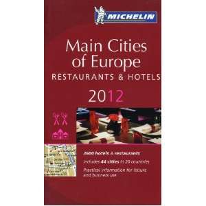 Main Cities of Europe (roter Hotelführer Rest)  Michelin 