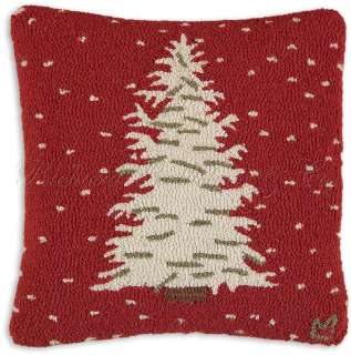 Snow Tree Evergreen Decorative Winter Seasonal Holida Pillow. FREE 