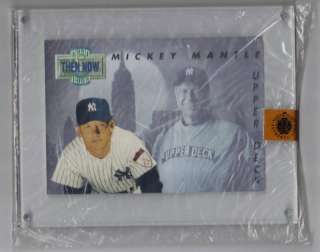 MICKEY MANTLE Upper Deck Then & Now card #d  