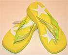 Fantastic ZIPPO flip flops  Lime Green & Yellow Foam   Very comfy 