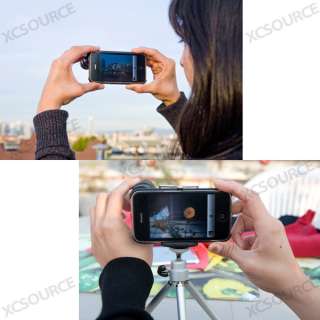8X Zoom Telescope Lens For iPhone 4G + Holder+Case DC73  