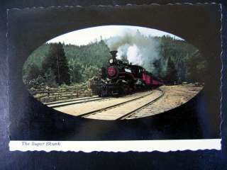 Fort Bragg, CA~ SUPER SKUNK Mallet Steam Locomotive~  