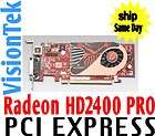 Ati Radeon VisionTek 2400Pro PCI express 256mb Video Card HD
