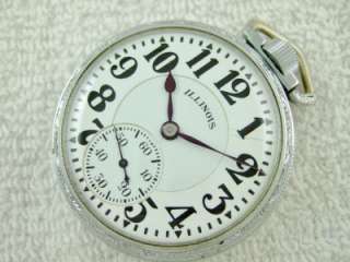 1923 ILLINOIS BUNN SPECIAL Pocket Watch~21j~6 pos  