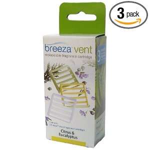  Brondell BRV 01 Breeza Vent 3 Pack, Citrus & Eucalyptus 