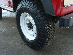 LAND ROVER DEFENDER SNOW TYRES AND WOLF RIMS SET OF 4  