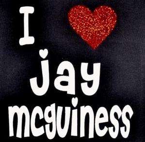 LOVE JAY McGUINESS BLACK KIDS T SHIRT AGE 5 15  