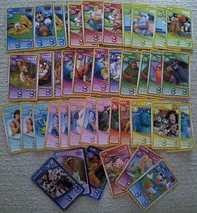   Morrisons 20th Anniversary Disney Collection Trading Cards  