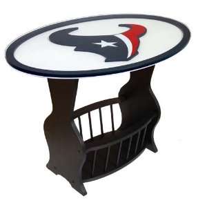  Houston Texans Logo End Table