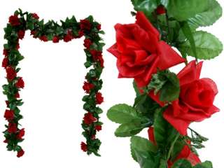 decorate your special day with our silk rose garlands if