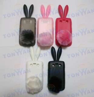   Rabito Rabbit Rubber Tpu Case Cover For BlackBerry 9700 9780  