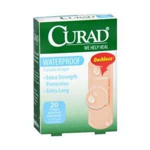 Curad Extra Strength Protection Extra Long Waterproof Strips 1 X 3 