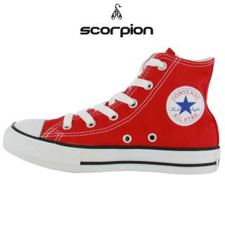 Converse Yas Hi All Star Chuck Taylor Red Kids Shoes  
