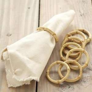  Bamboo Napkin Rings