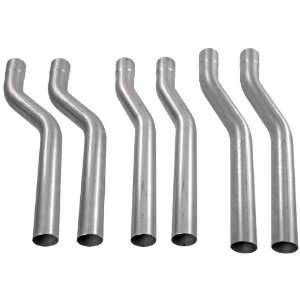  Flowmaster 15928 3.50 S Bend Exhaust Pipe   Set of 6 