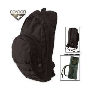 Black Color Hydration Pack Backpack 2.5 Liter (84oz) Bladder for 