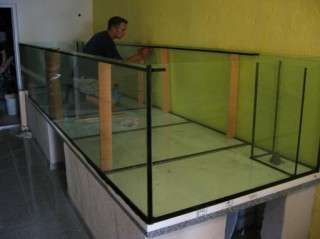 Aquarium 400x80x80cm 2560 Liter / 10 Jahre Garantie   