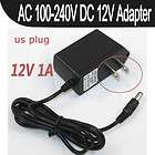 100 240V AC to DC Adapter Converter 12V 1A Power Supply for CCTV 