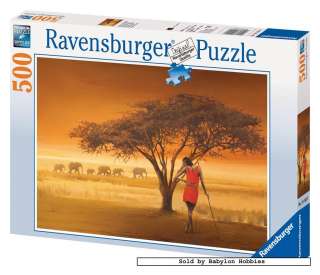 picture 2 of Ravensburger 500 pieces jigsaw puzzle African Maasai 