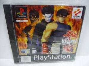 KENSEI SACRED FIST KONAMI PSX PS1 NEW SEALED SLES 01081  