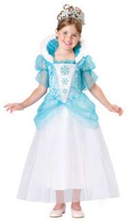 Girls Snowflake Princess Costume   Princess Costumes