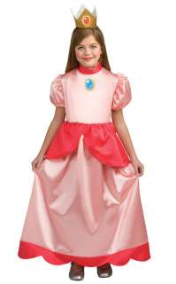 Standard Child Princess Peach Costume   Nintendo Mario Brothers 