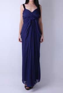 Goddess Full Length Dress by Philosophy di Alberta Ferretti   Blue 