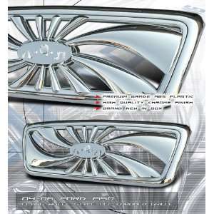  Ford 2004 2008 F150 Pu Fly Wheel Style Chromed 1Pc Grille 