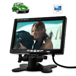   (TM) 7 Inch HD LCD in Car Headrest monitor or stand
