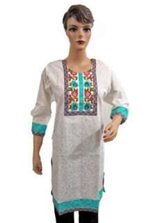   for Women Cotton Embroidered Tunic Top Dress Large Size Clothing