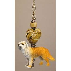  Favorite Pup Golden Dog Light / Fan Pull