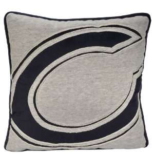    Chicago Bears Big Logo Sweatshirt Pillow