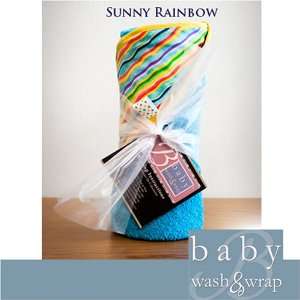  Baby Wash and WrapTM Soft Hooded Bath Towel for Baby 