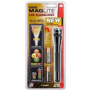  MAGLITE SP2201H 2 AA Cell Mini LED Flashlight with Holster 