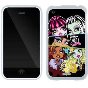  Monster High   5 Girls design on iPhone 3G/3GS Slider Case 