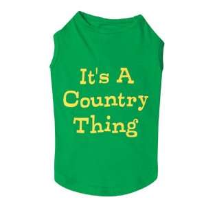  Zack & Zoey Cotton Country Thing Dog Tank Top, XX Small 