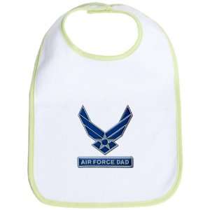  Baby Bib Kiwi Air Force Dad 