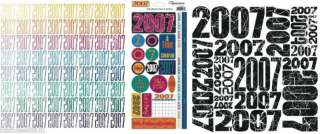 12x12 Rem 2007 Stickers & Paper Scrapbooking Set 91137M  