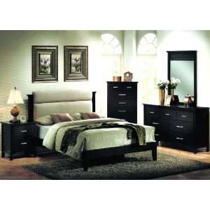   Tai Reagan 4 Pc Queen Bedroom Set 2 Night Stand, Chest