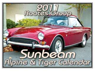 Sunbeam Tiger & Alpine Rootes Group 2011 Auto Calendar  
