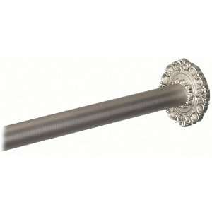  Umbra Crest 15 to 24 Inch Decorative Tension Rod, Pewter 