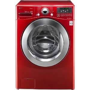  LG Red Front Load Washer WM3070HRA Appliances
