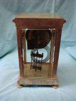 Antique Tiffany & Co French Clock Mercury Pendulum Crystal Regulator 