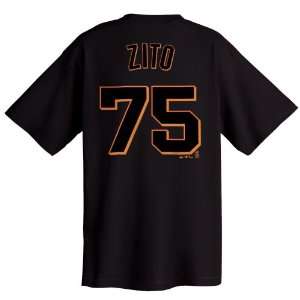 Barry Zito San Francisco Giants Name and Number T Shirt  