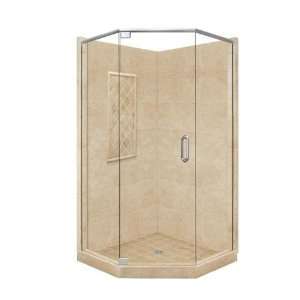    2106P CH 48L X 32W Supreme Shower Package with Chrome Accessories